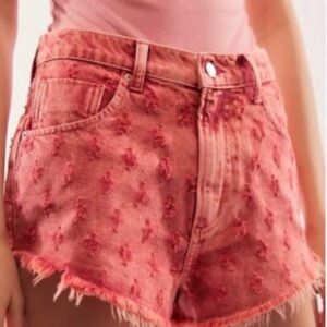 NWOT We The Free Mixes Emotions High Rise Denim Shorts